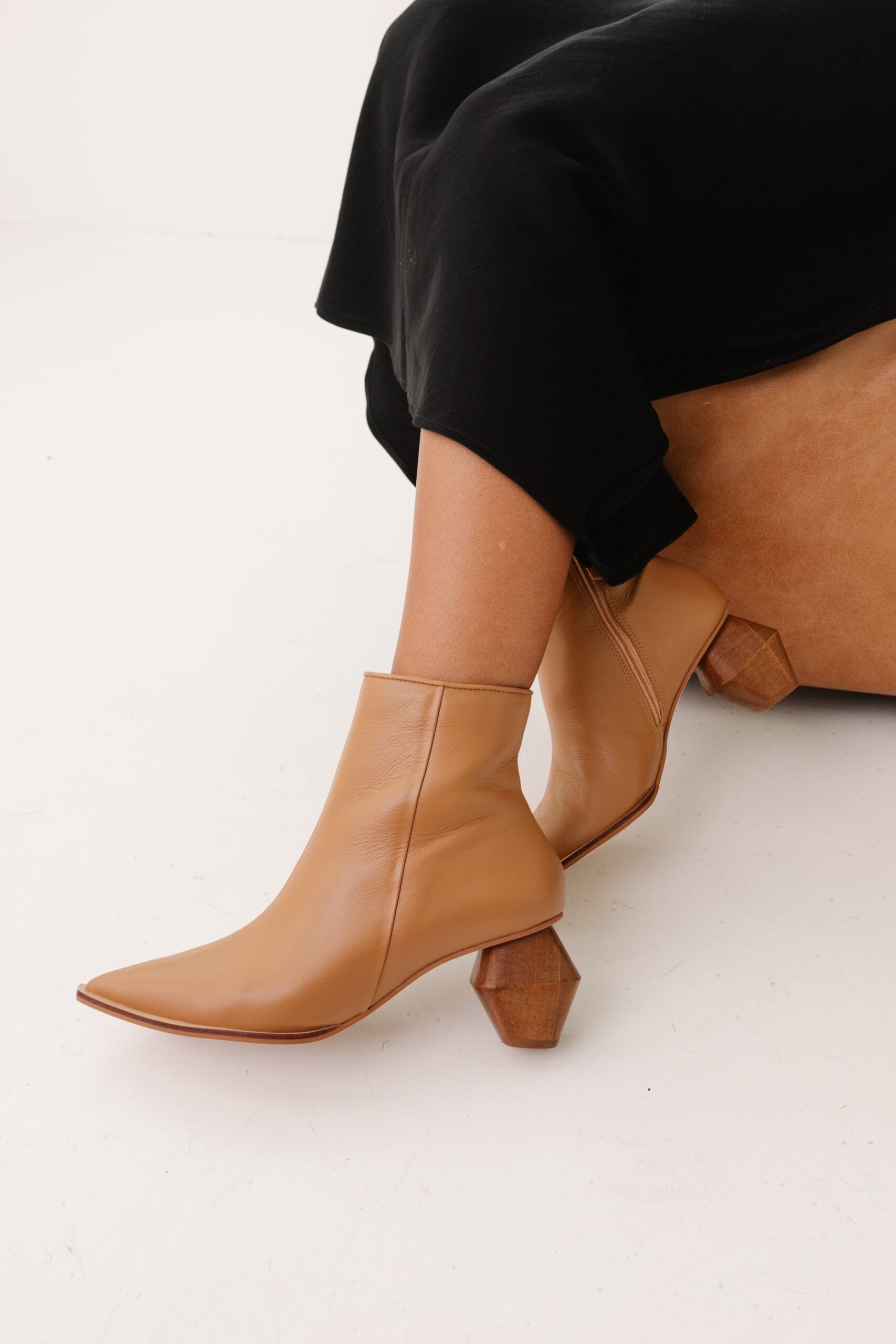 Bota Feminina Couro França