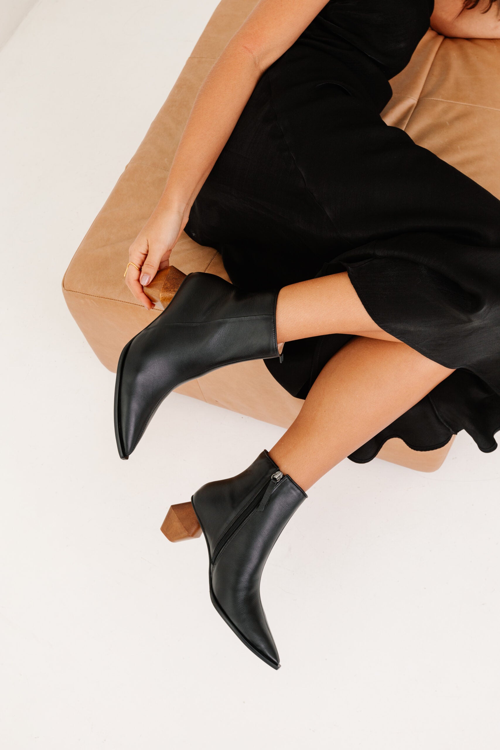 Bota Feminina Couro França