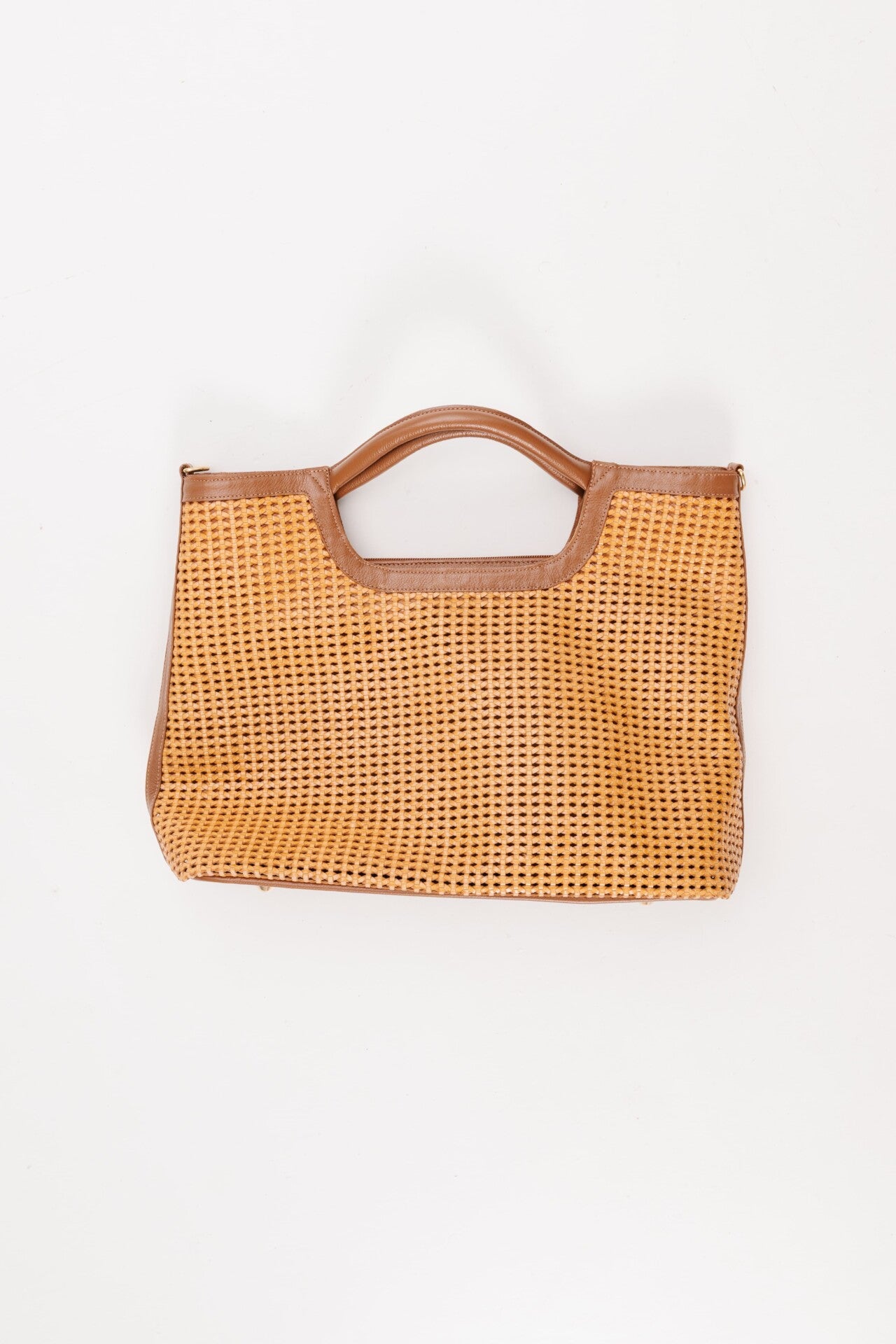 Bolsa Feminina em Couro Tressé