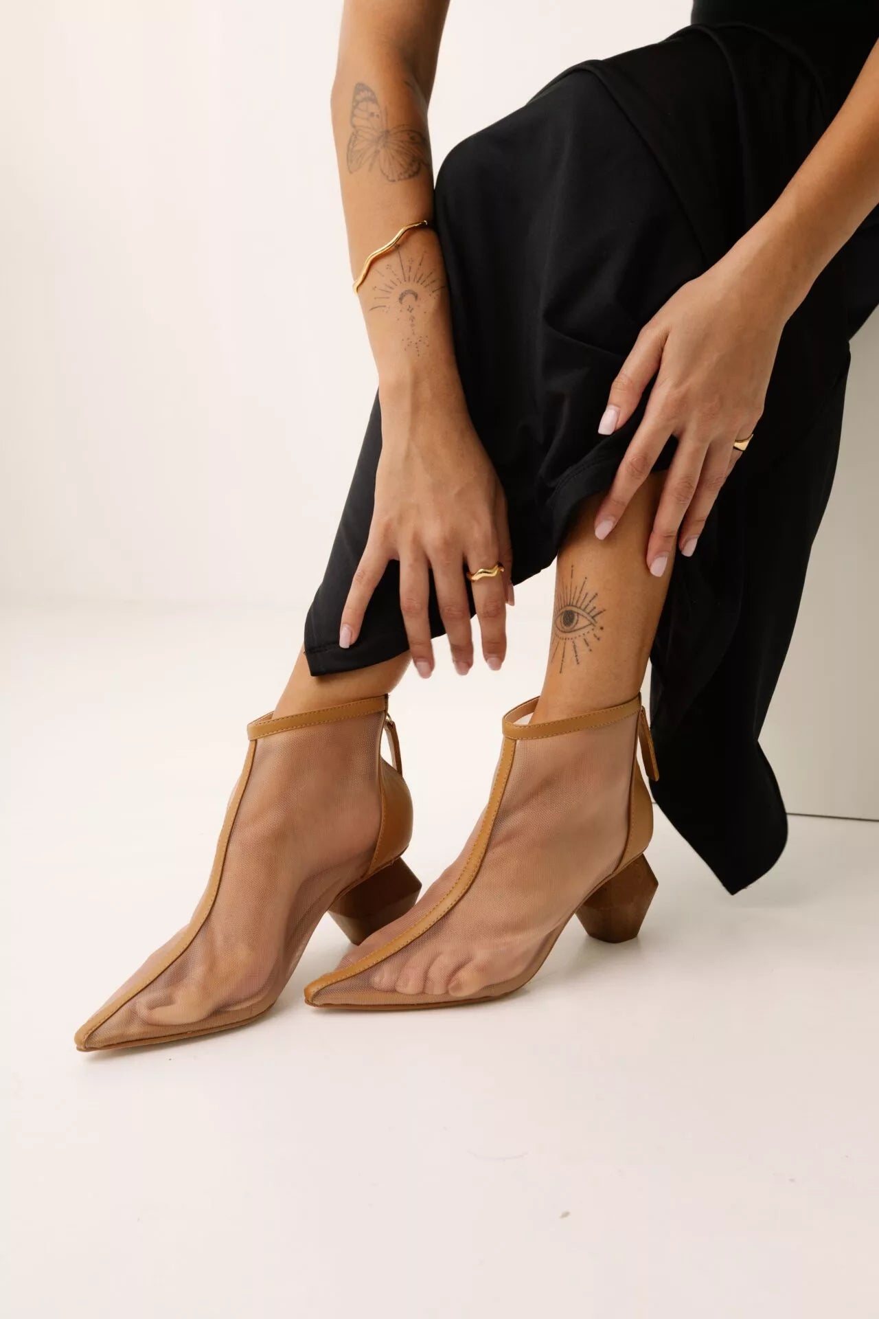 Bota Feminina Transparente Patrícia