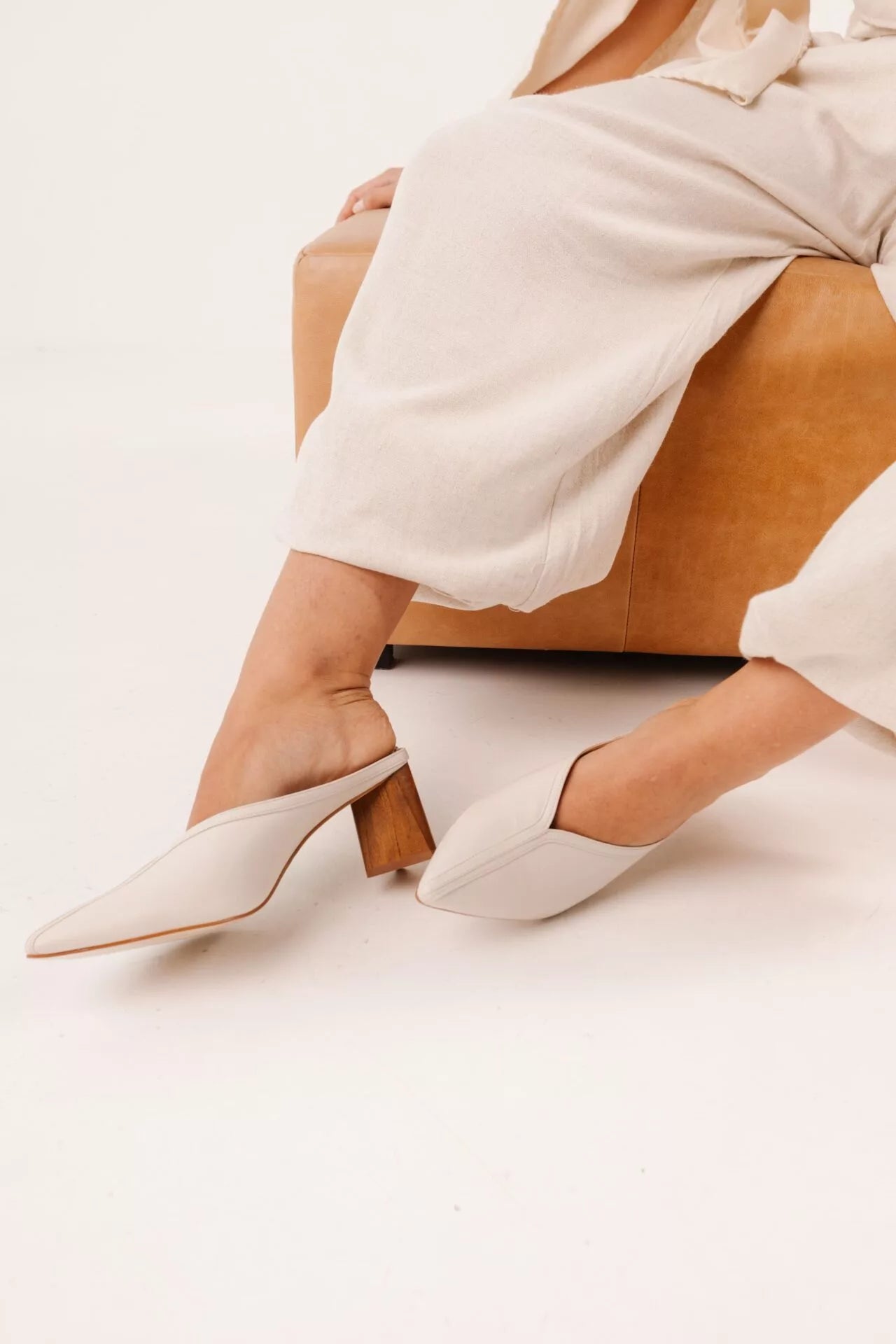 Mule Salto Madeira Anari