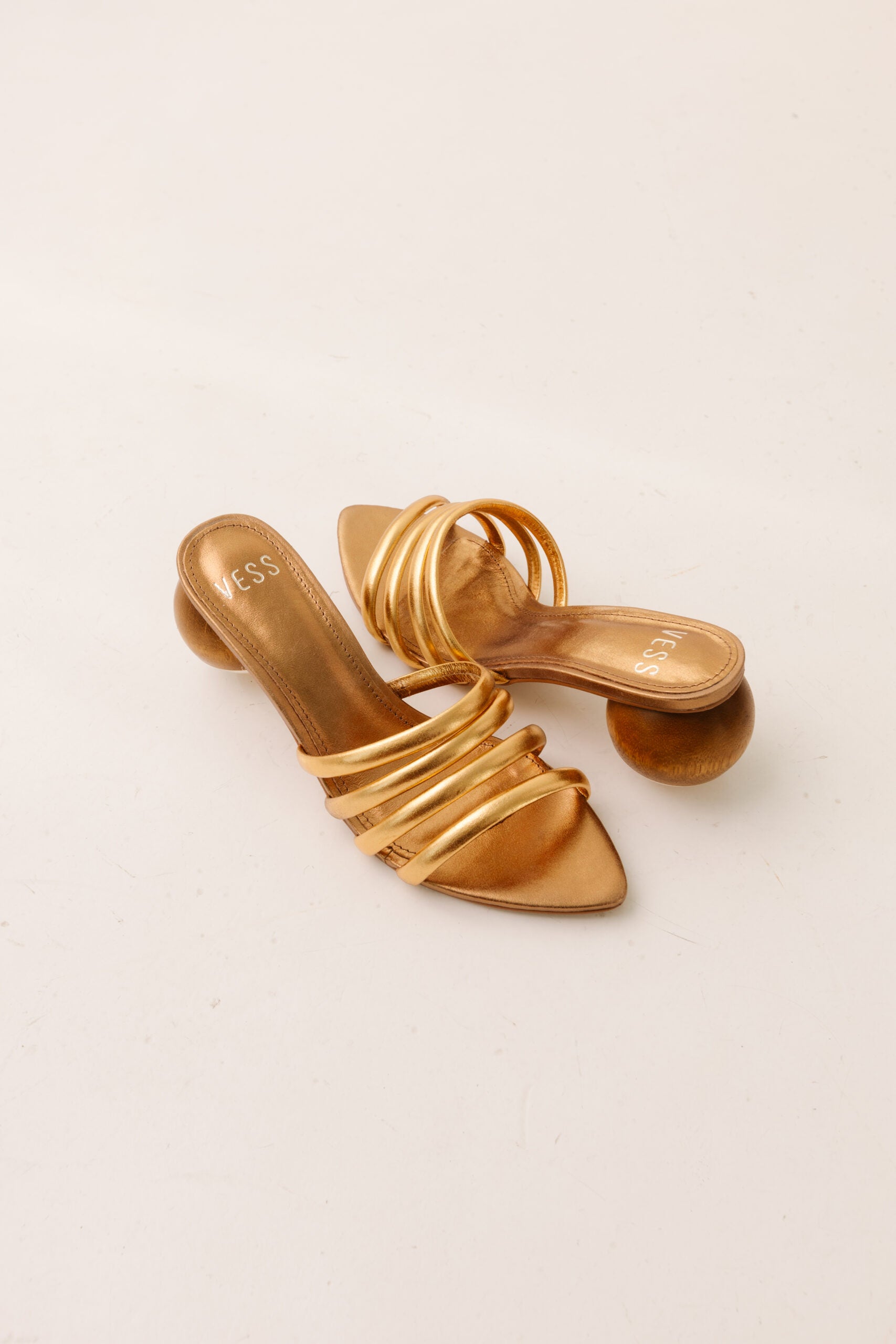 Tamanco Salto Madeira Saint Tropez